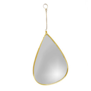 ESPELHO DECOR P. PAREDE C/MOLDURA METAL 92X41X2 DES PINGO DA